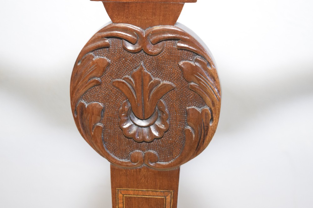 Antique Queen Anne Inlaid Couch View XVI