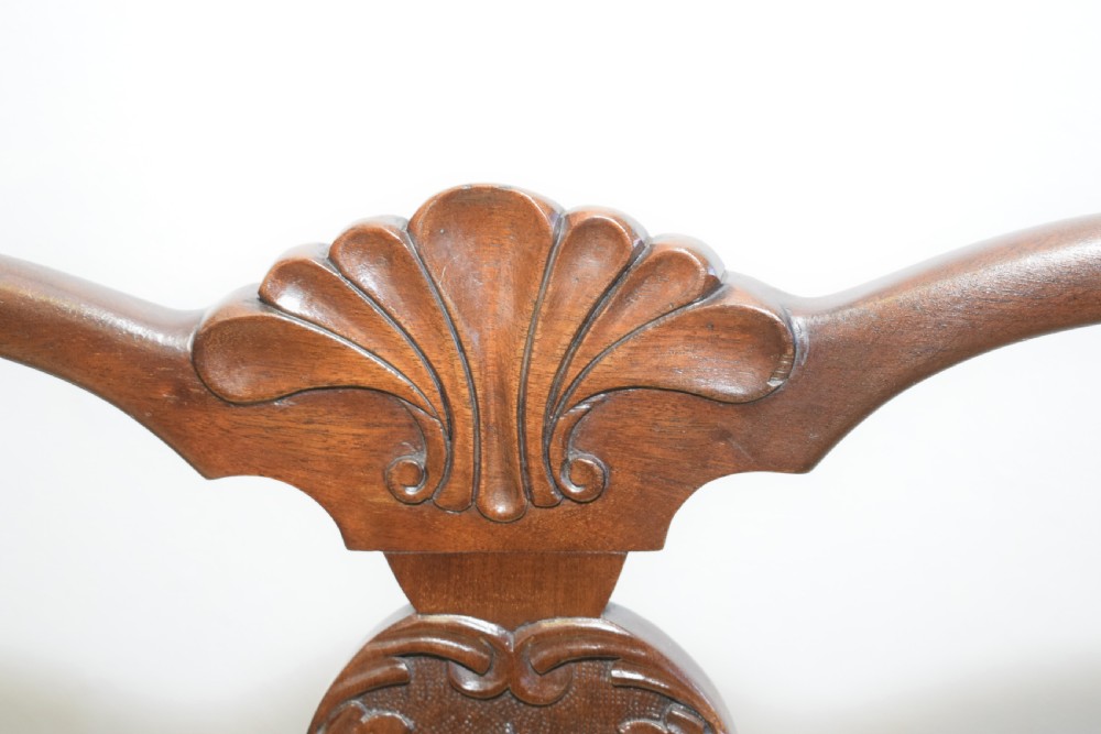 Antique Queen Anne Inlaid Couch View XVII