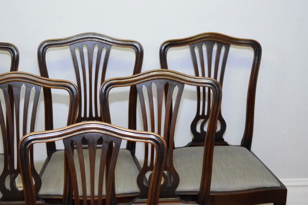 Late Victorian Set of 6 Dining Chairs View IV