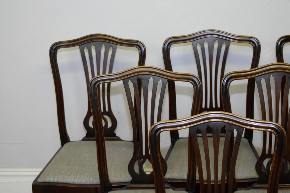 Late Victorian Set of 6 Dining Chairs View V