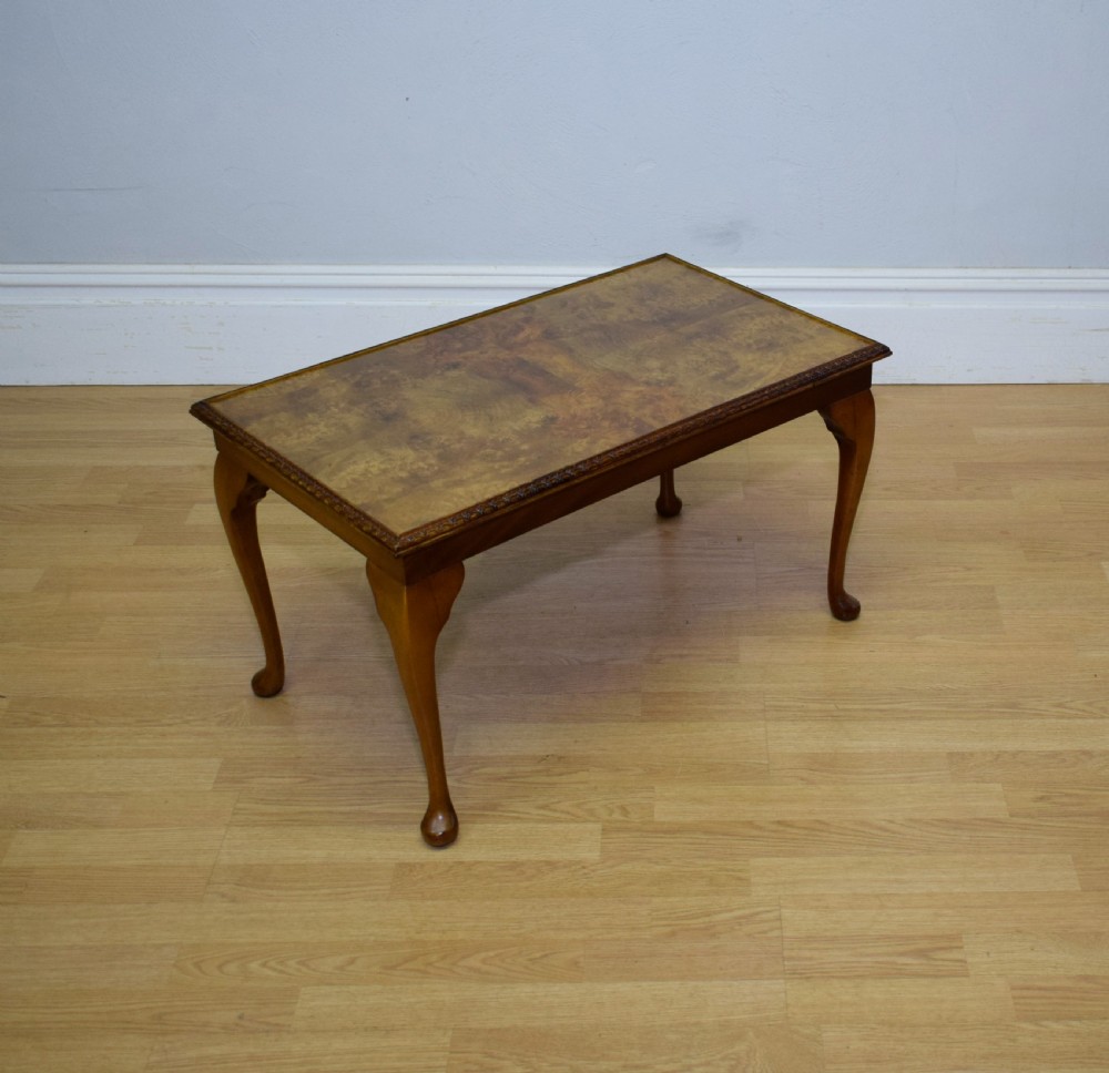 Early 20th Century Walnut Coffee Table