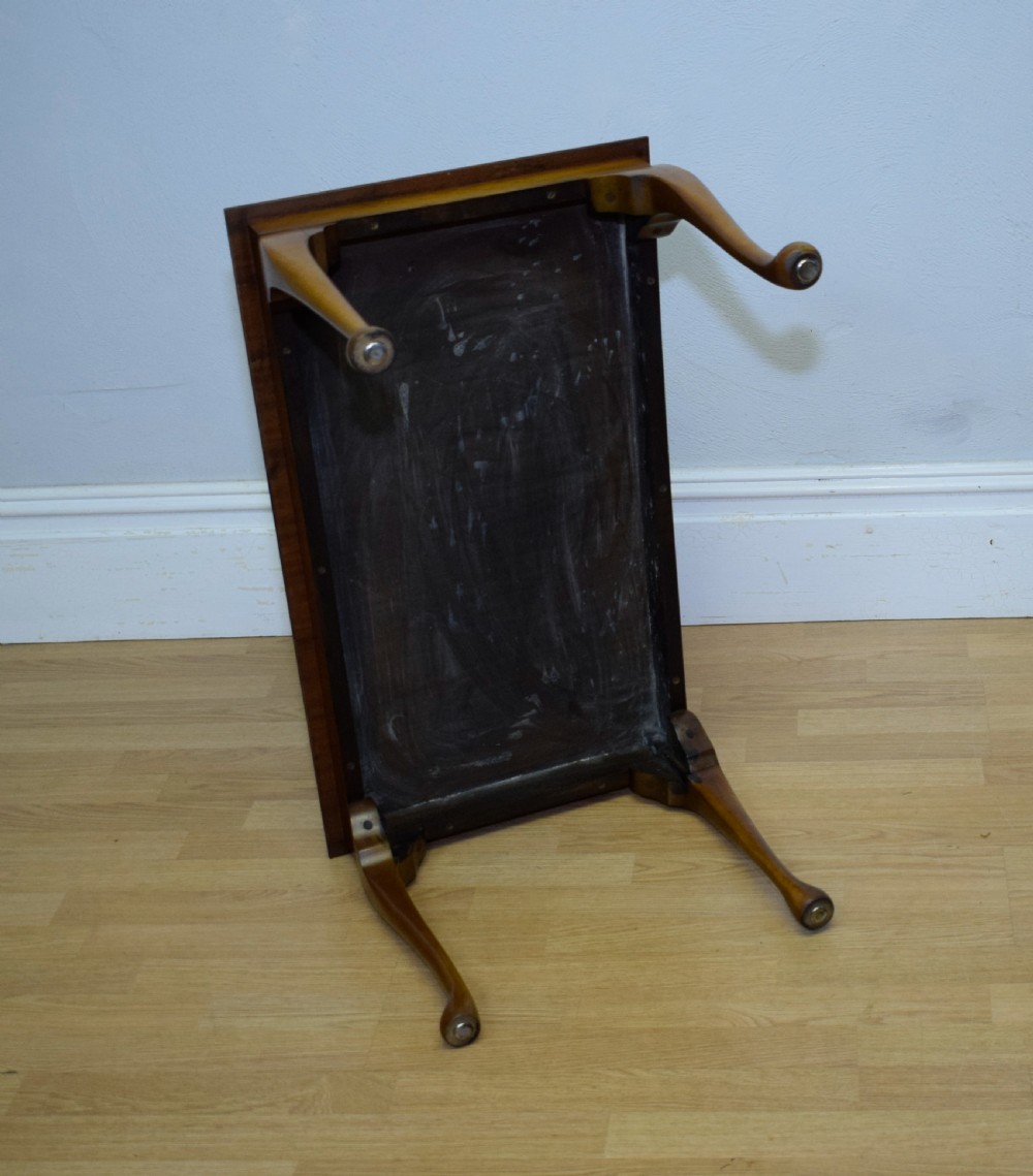 Early 20th Century Walnut Coffee Table View VIII