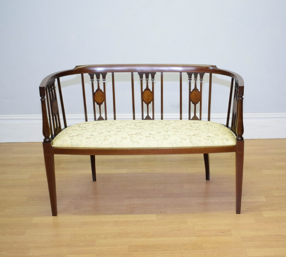 Victorian Inlaid Couch