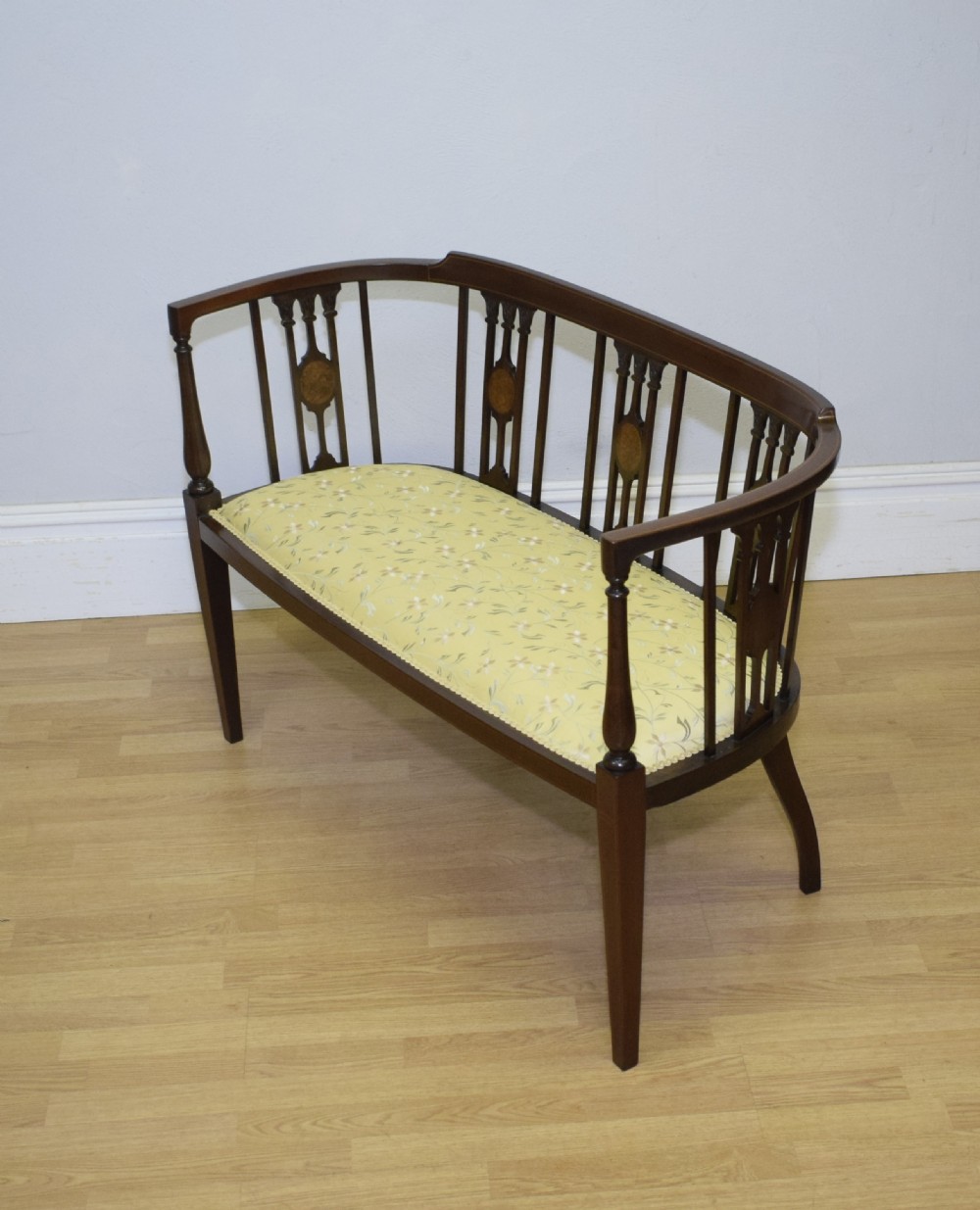 Victorian Inlaid Couch View VI