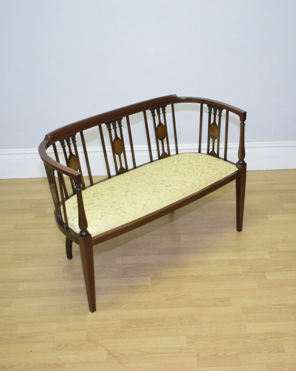 Victorian Inlaid Couch View XII