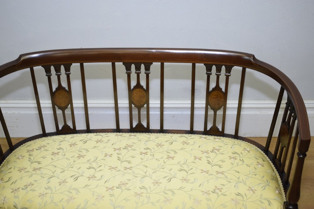Victorian Inlaid Couch View XIX
