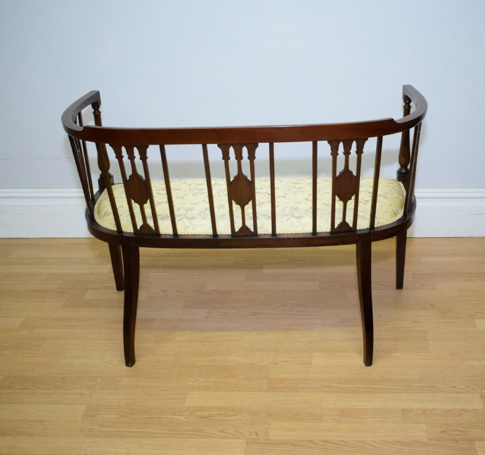 Victorian Inlaid Couch View XX