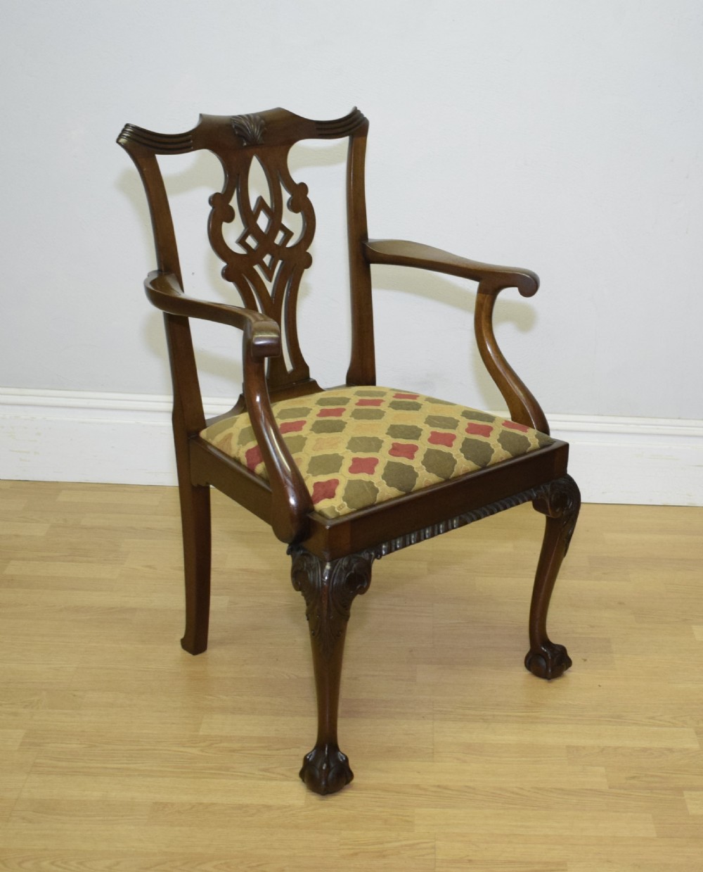 Antique Chippendale Armchair