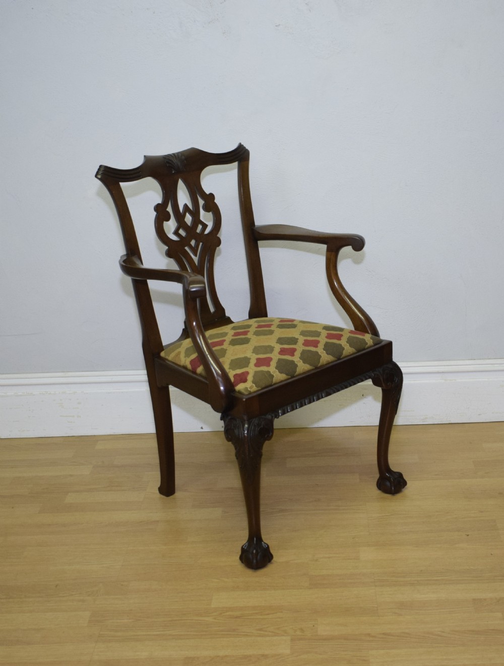Antique Chippendale Armchair View II
