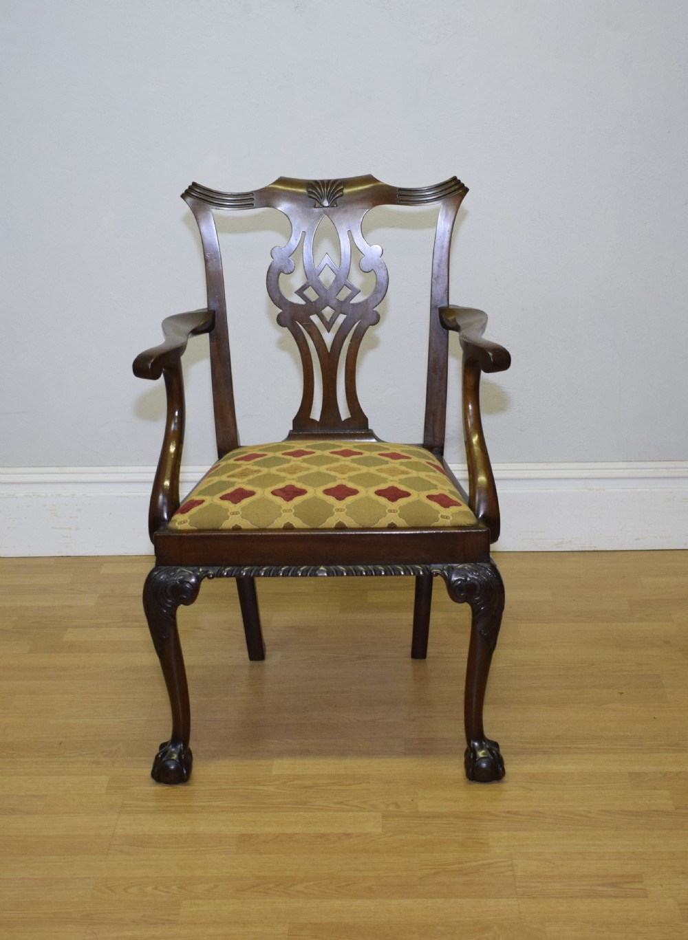 Antique Chippendale Armchair View III