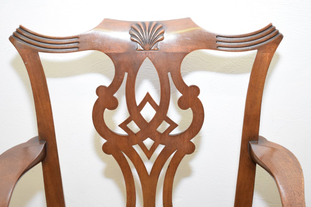 Antique Chippendale Armchair View V