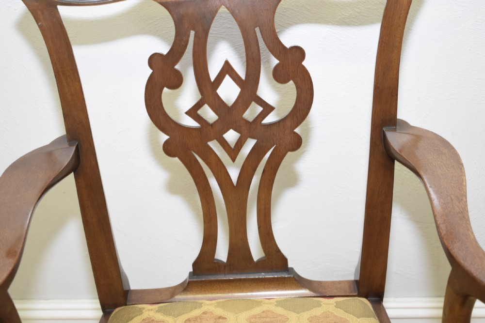 Antique Chippendale Armchair View VI