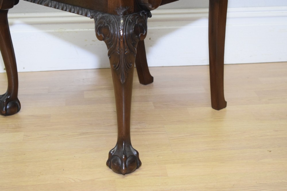 Antique Chippendale Armchair View X