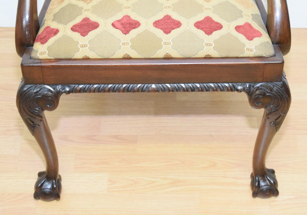 Antique Chippendale Armchair View XVIII