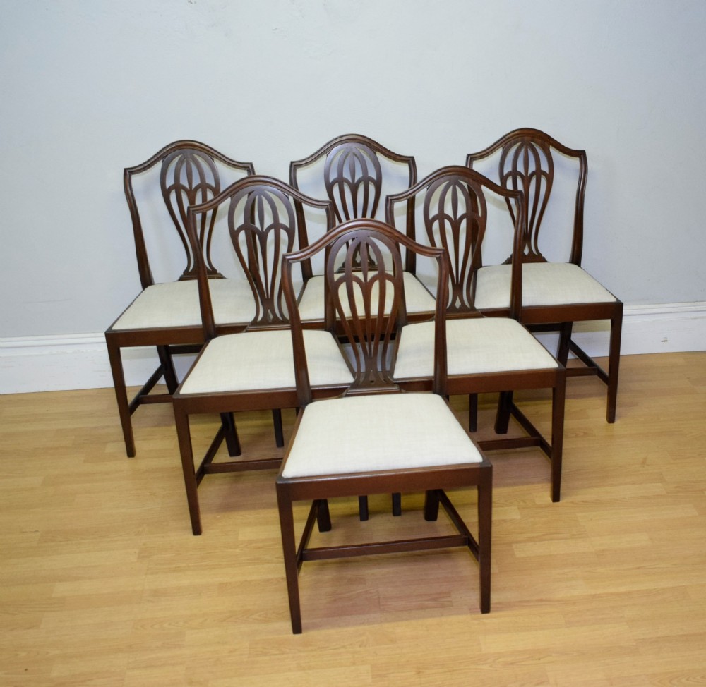 Antique Set of 6 Dining Chairs View III