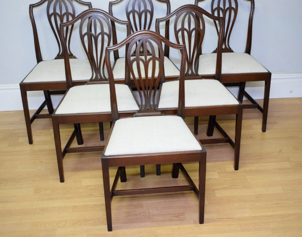 Antique Set of 6 Dining Chairs View IV