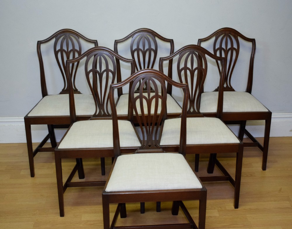 Antique Set of 6 Dining Chairs View V