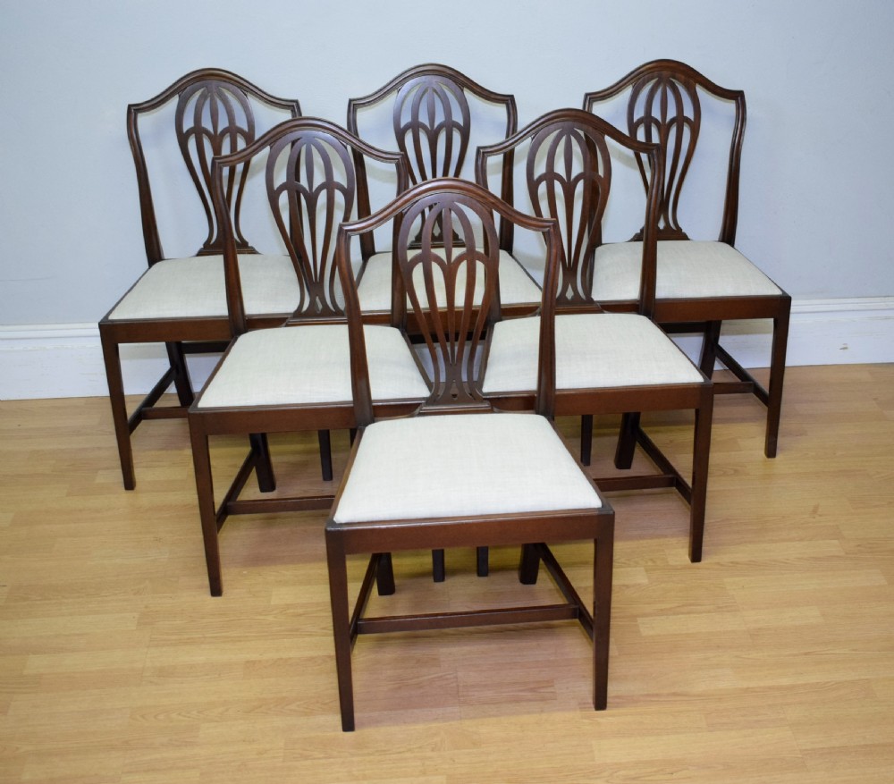 Antique Set of 6 Dining Chairs View VI