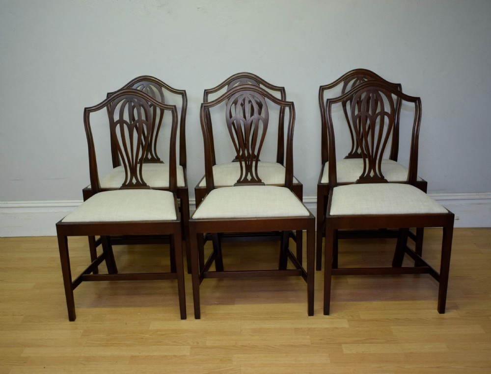 Antique Set of 6 Dining Chairs View VII