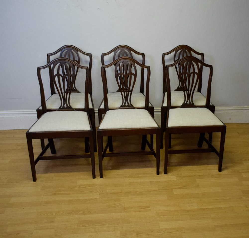 Antique Set of 6 Dining Chairs View XI