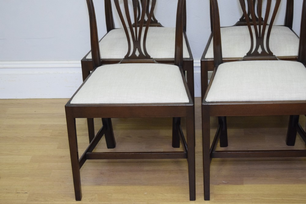Antique Set of 6 Dining Chairs View XII