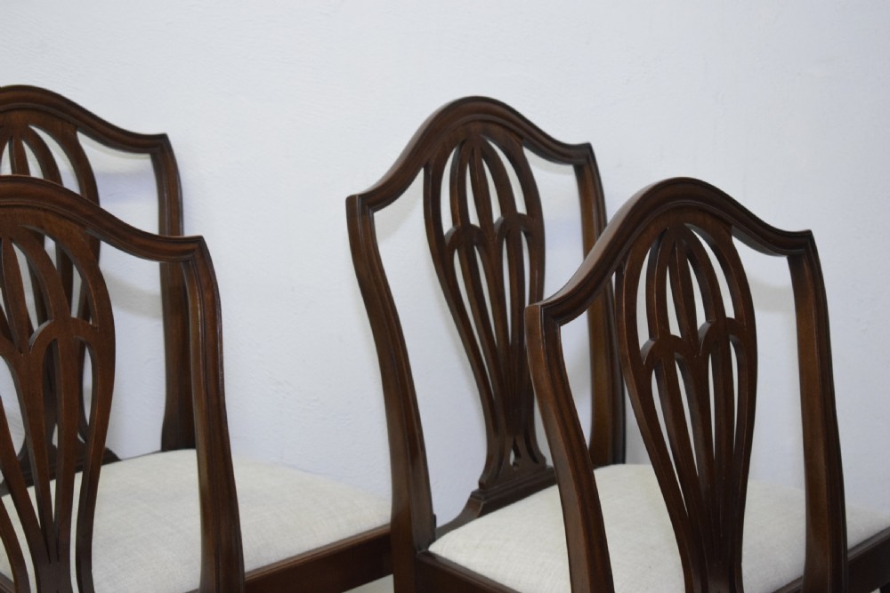Antique Set of 6 Dining Chairs View XIV