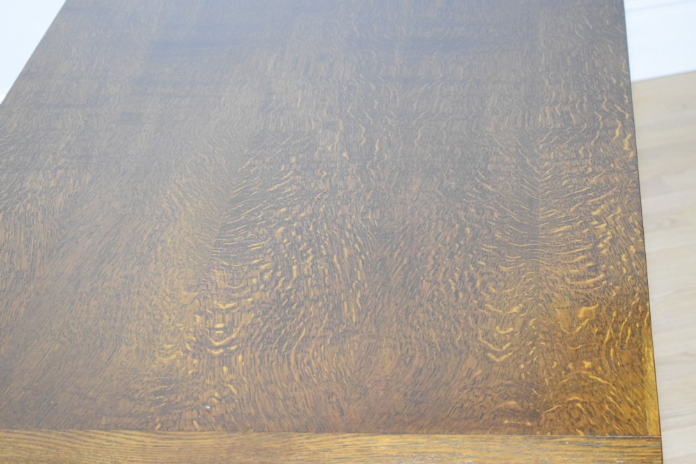 Antique Refectory Oak Table View IV
