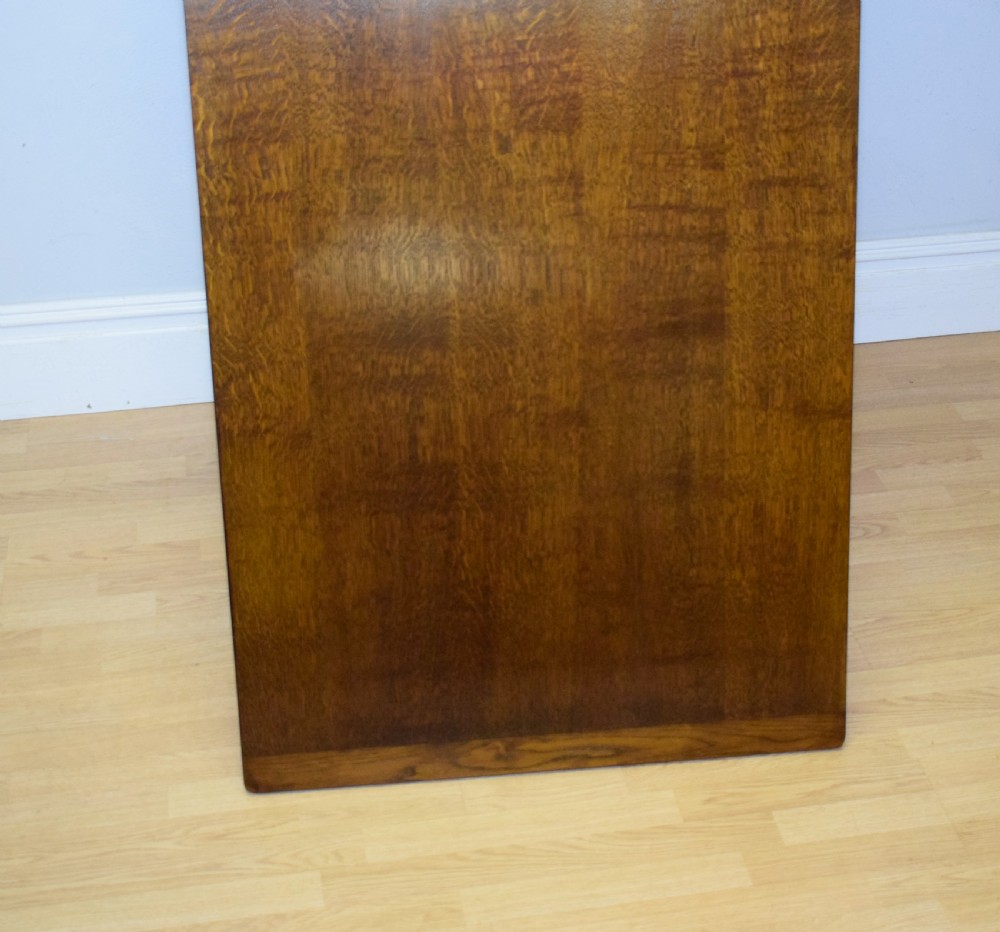 Antique Refectory Oak Table View XIX