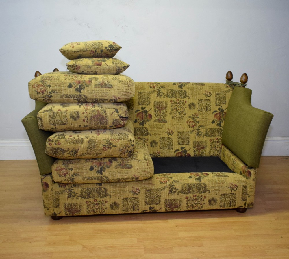 20th Century Settee, Couch, Sofa, Knole View XI