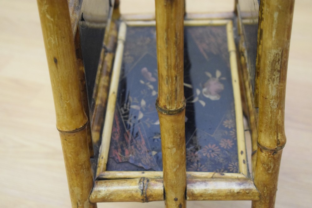 Victorian Bamboo Magazine / Newspaper Rack View X
