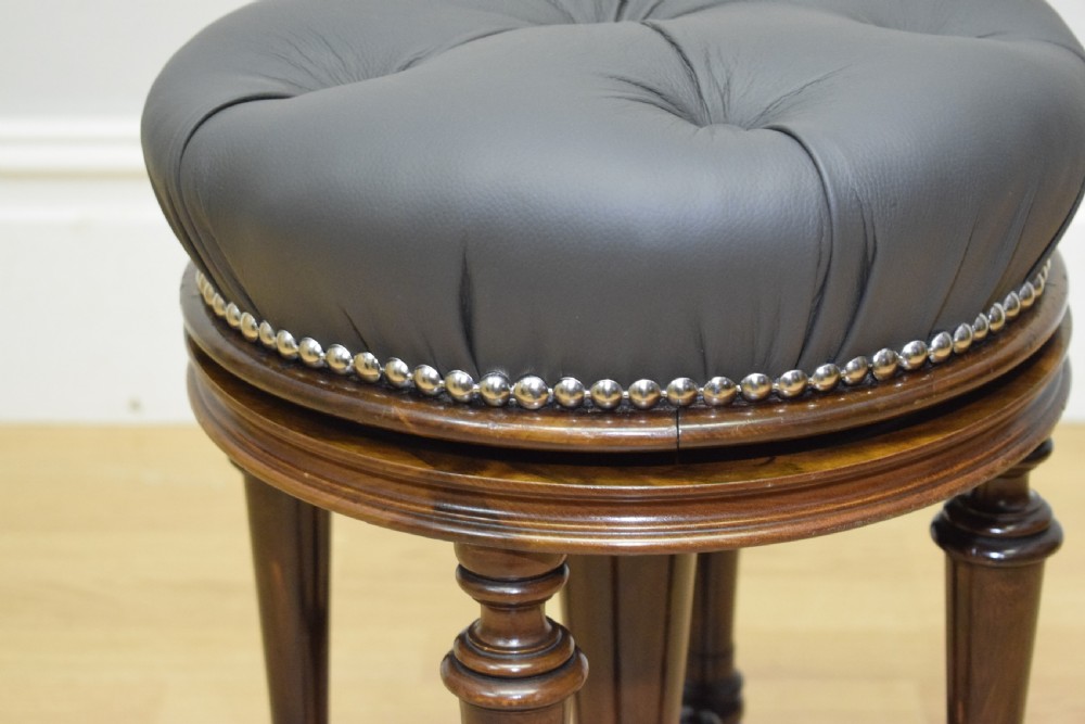 Victorian Piano Stool View VIII