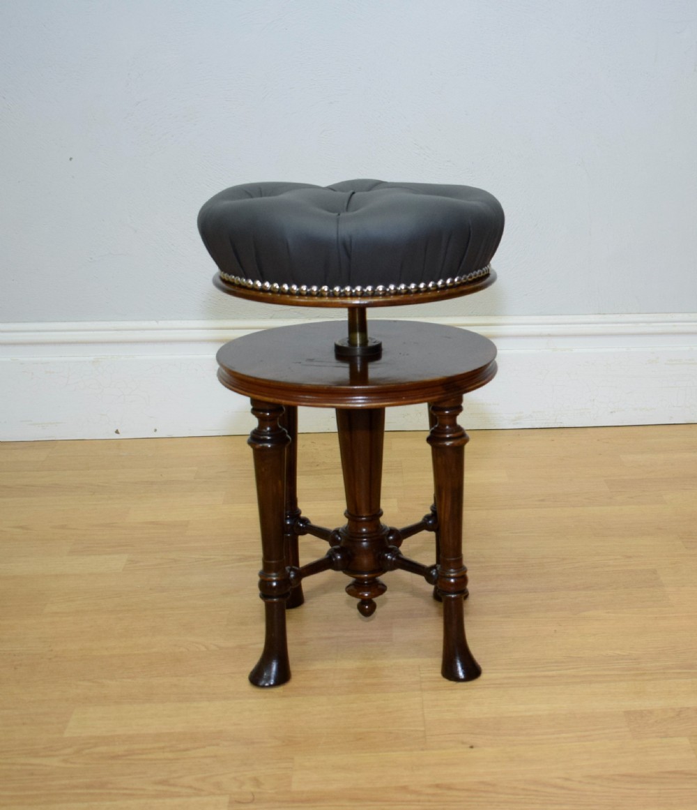 Victorian Piano Stool View X