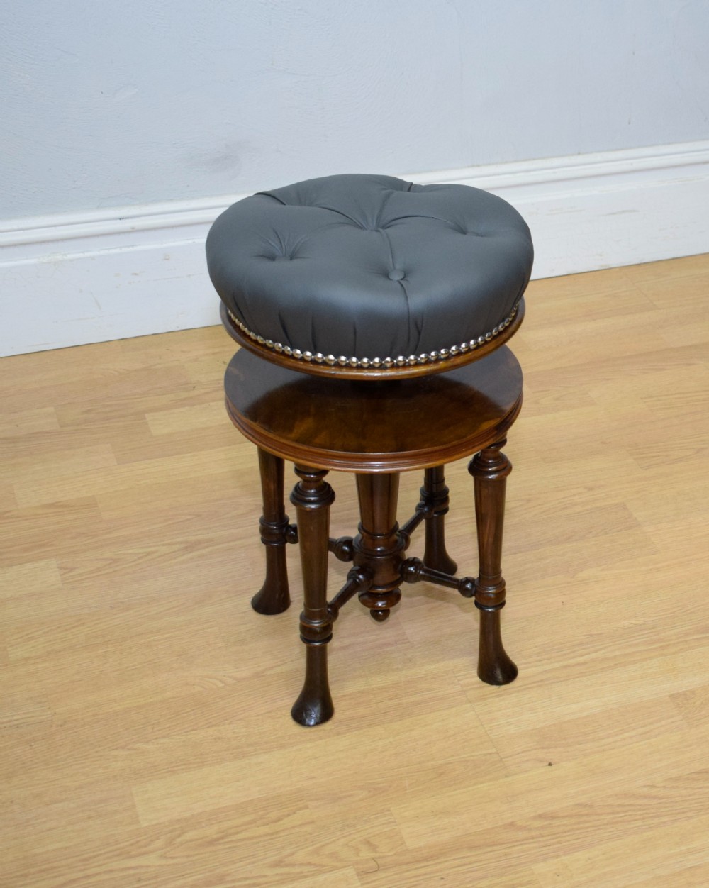 Victorian Piano Stool View XII