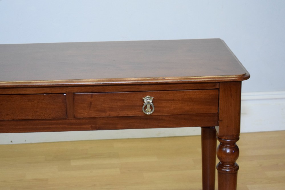 Victorian 2 Drawer Table View VII