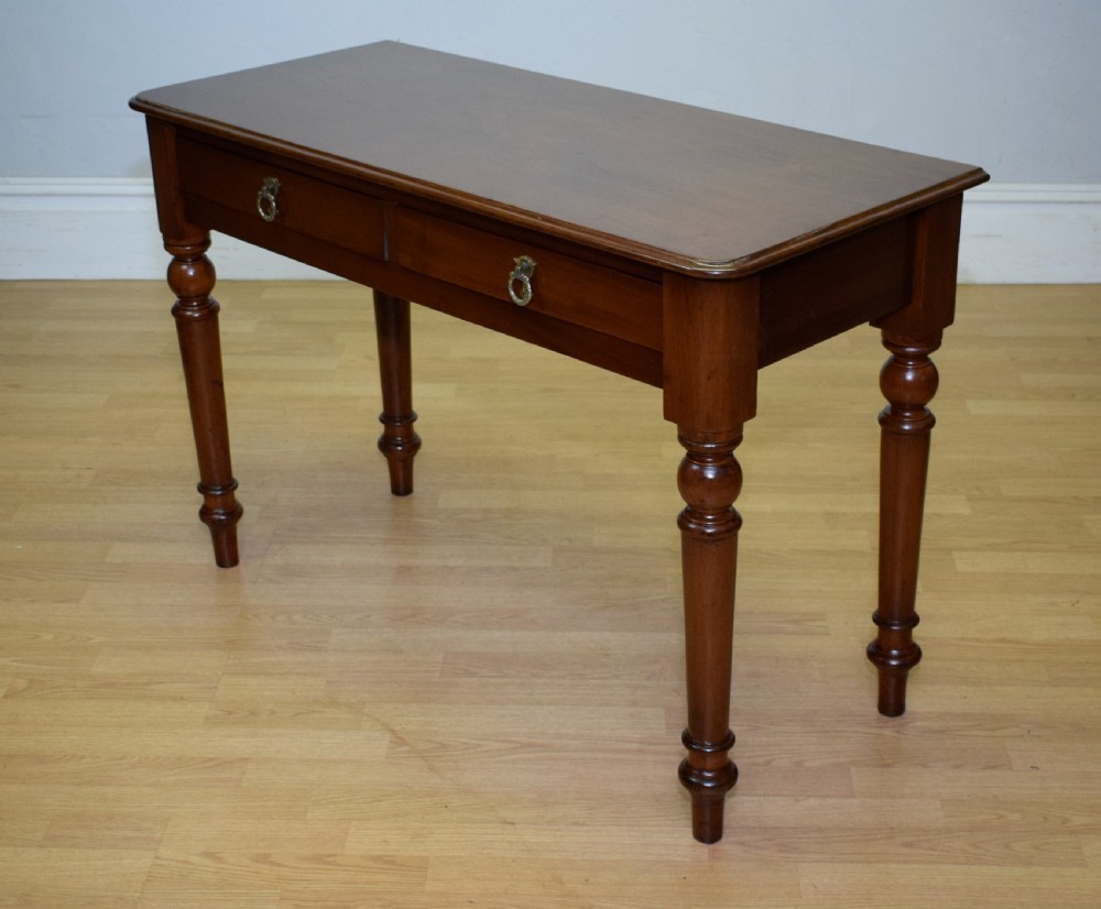 Victorian 2 Drawer Table View VIII