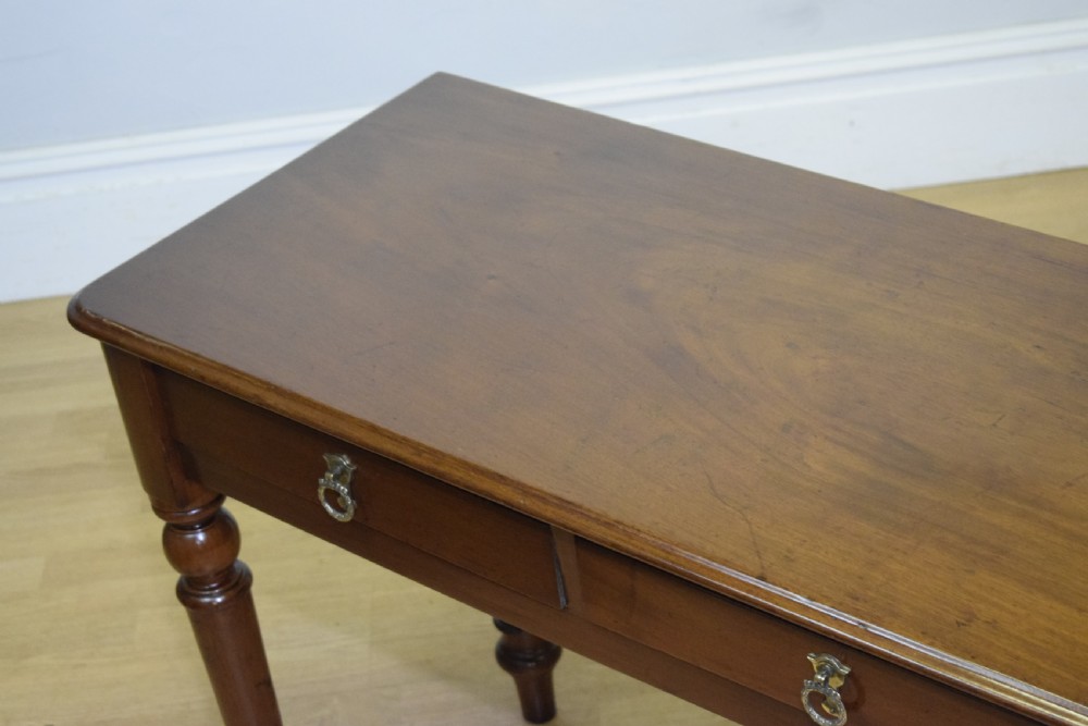  Victorian 2 Drawer Table View XI