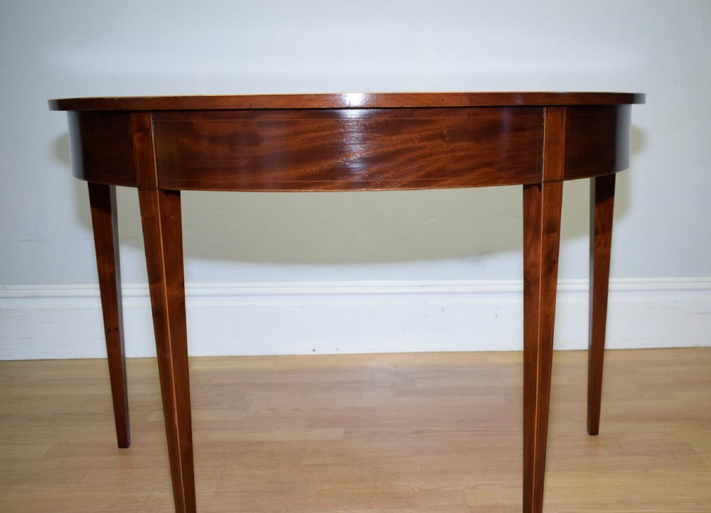  Demi-Lune Console Table View IX