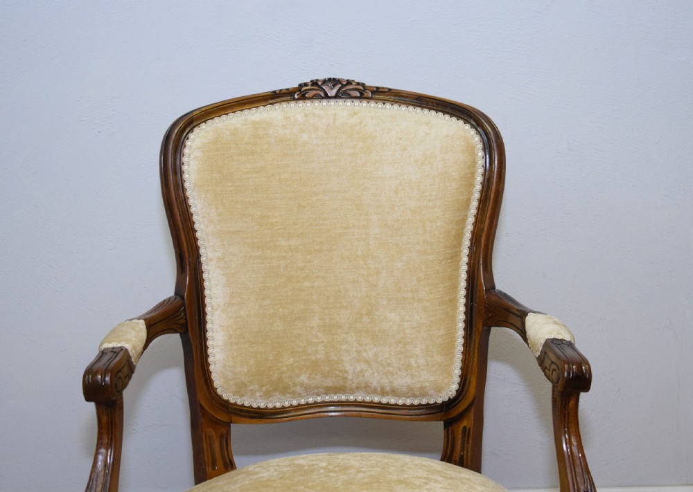 Early 20th Century Continental Armchair View IX