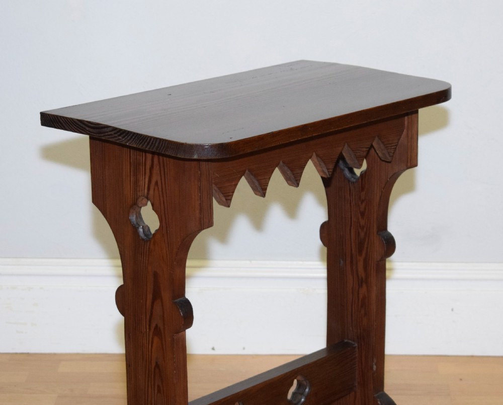 Early 20th Century Arts & Crafts Table View XIV