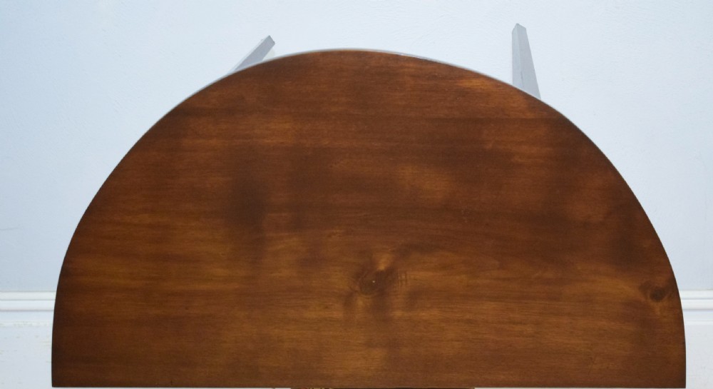 Georgian Demi Lune Table View XVIII