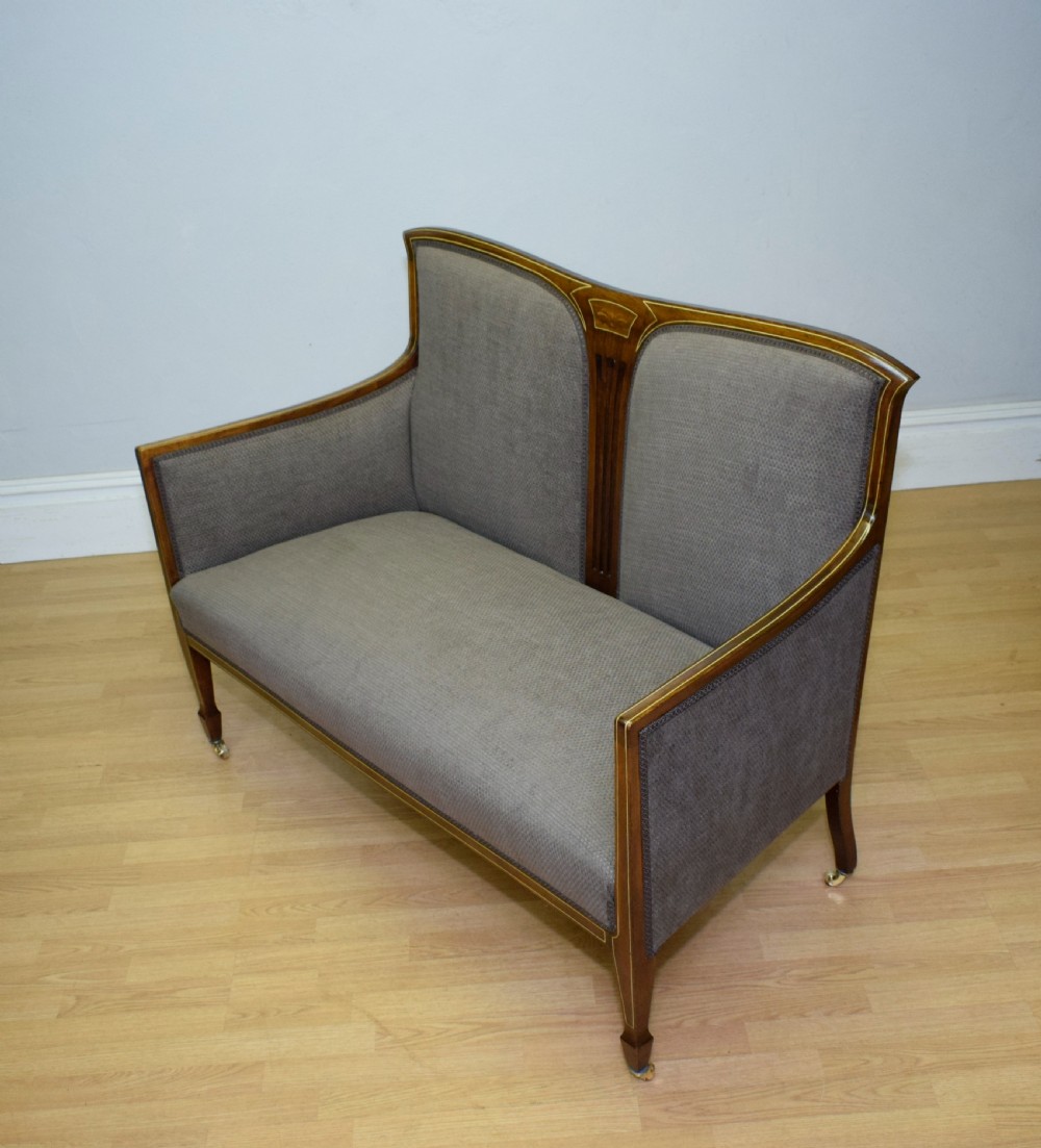  Couch, Sofa, Settee, Victorian Inlaid