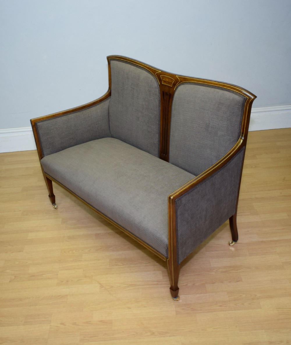  Couch, Sofa, Settee, Victorian Inlaid View III