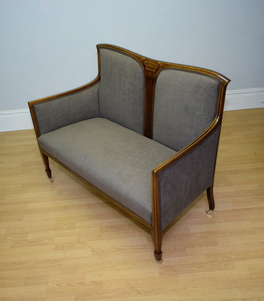  Couch, Sofa, Settee, Victorian Inlaid View IV