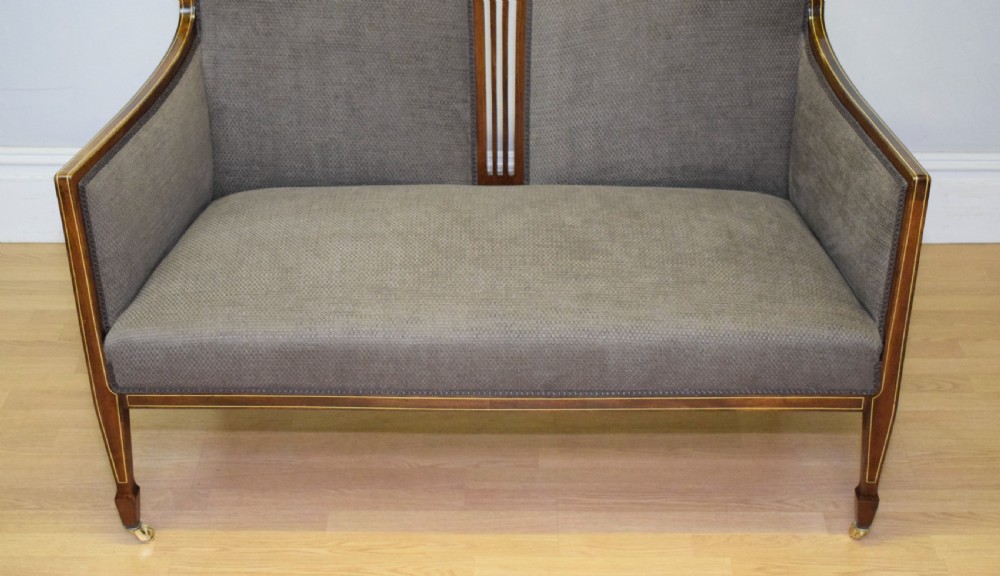  Couch, Sofa, Settee, Victorian Inlaid View VIII