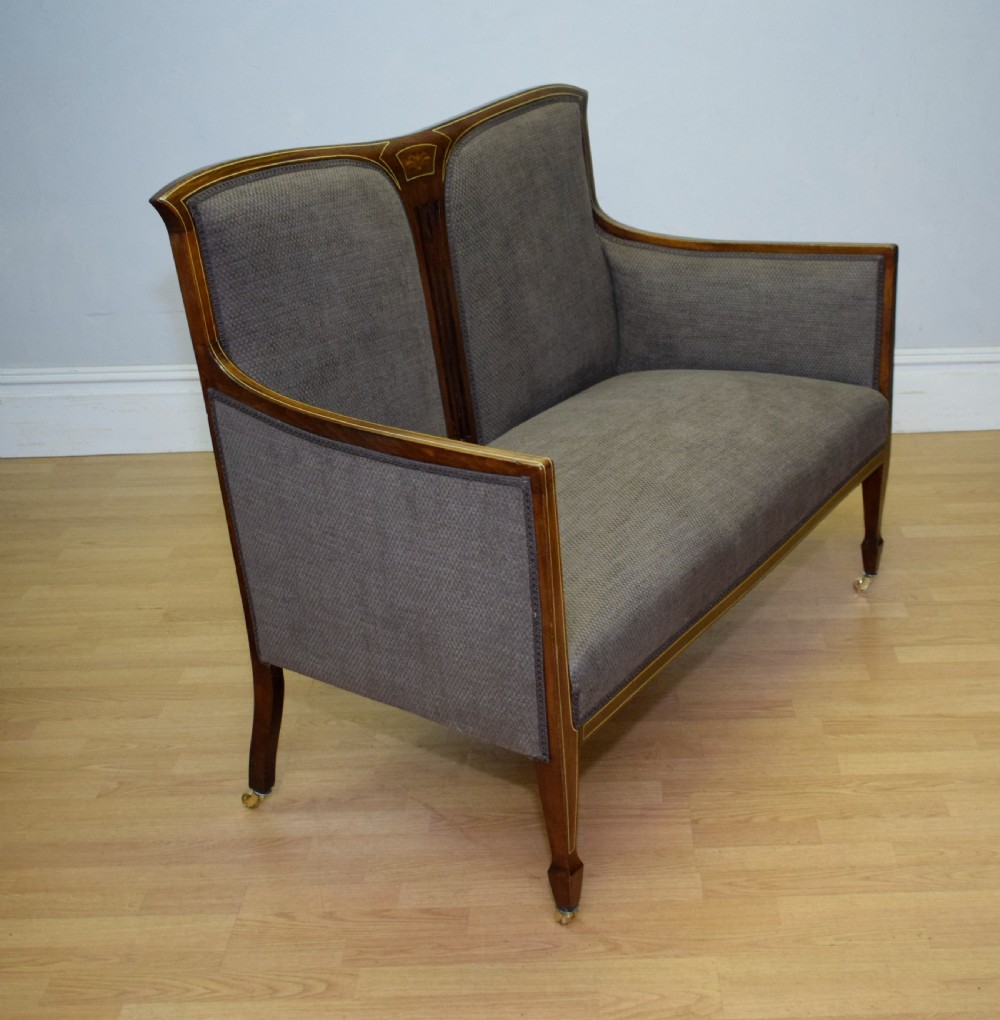  Couch, Sofa, Settee, Victorian Inlaid View XII