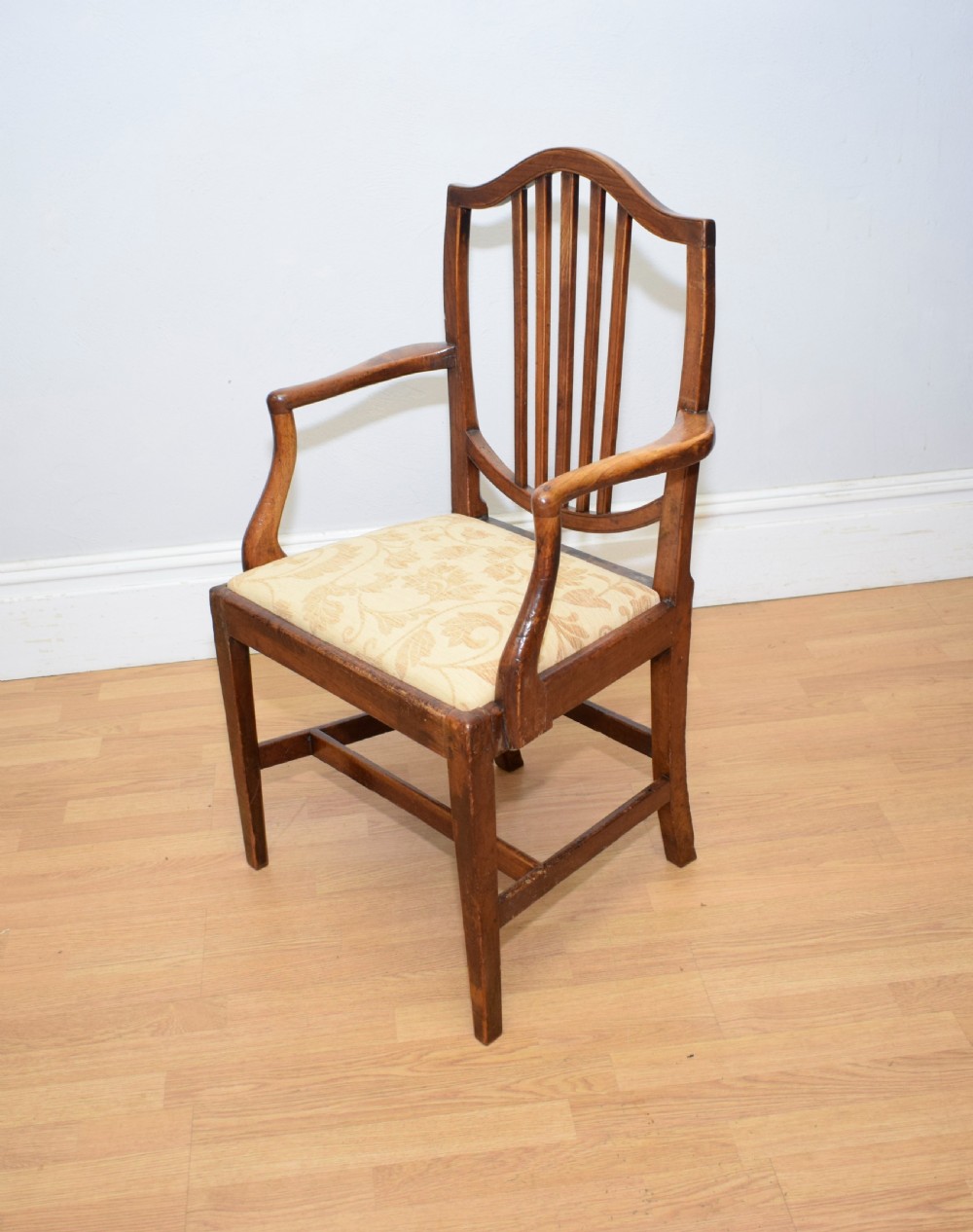 Antique Georgian Fruitwood Armchair  View VII