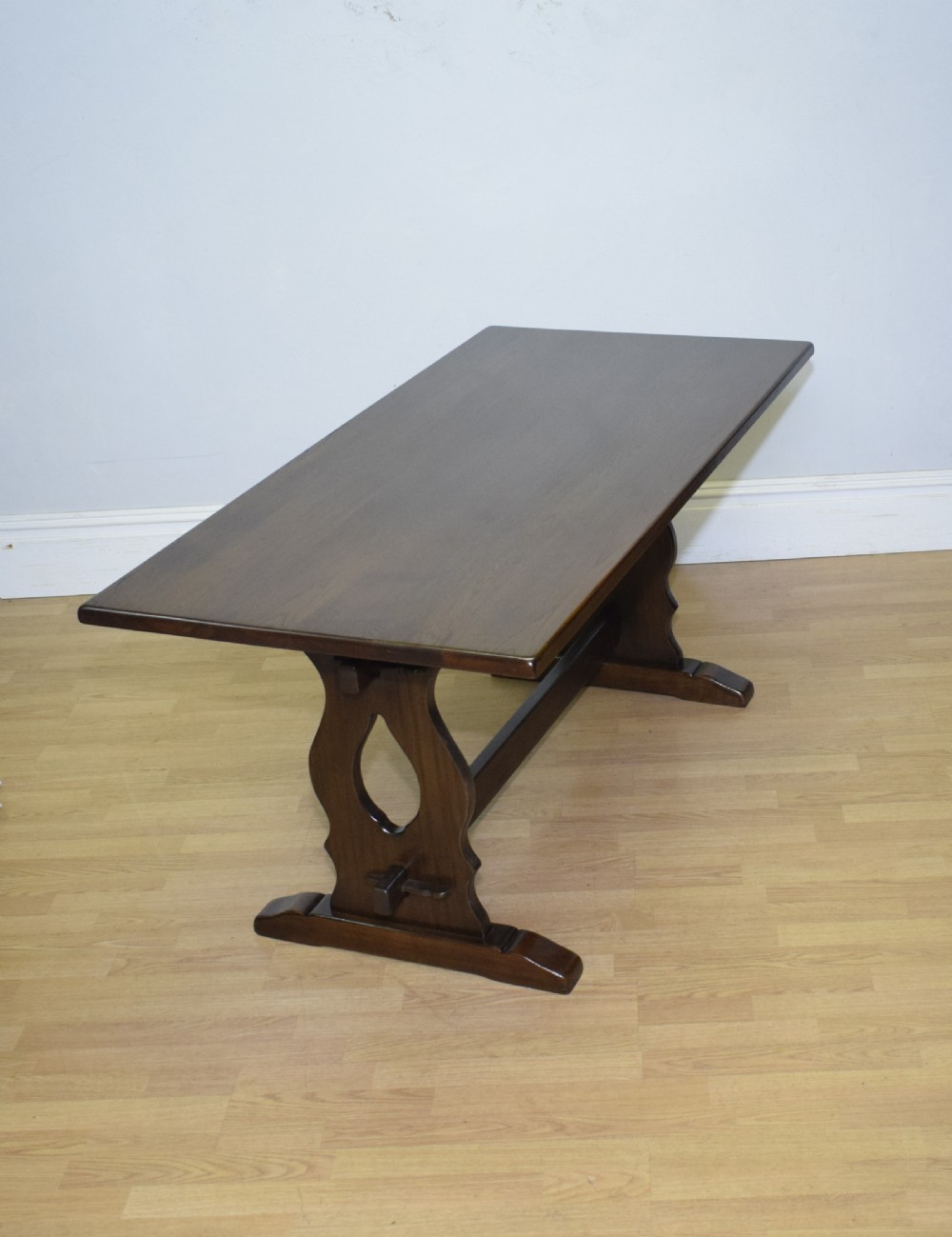 Early 20th Century Oak Refectory Dining Table View III