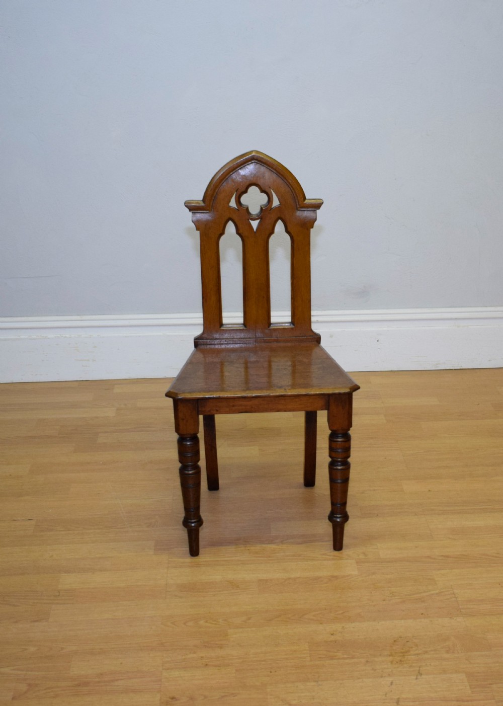 Victorian Gothic Hall Chair  View III