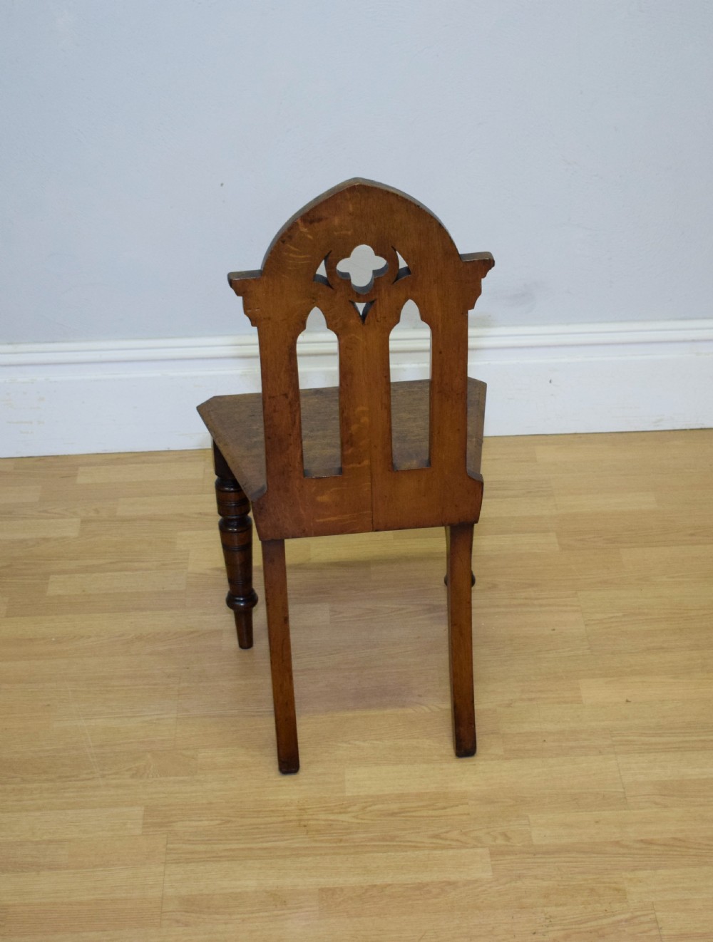 Victorian Gothic Hall Chair  View XIII