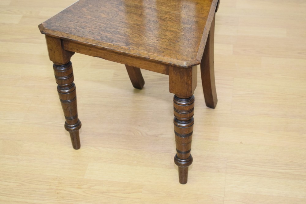 Victorian Gothic Hall Chair  View XV
